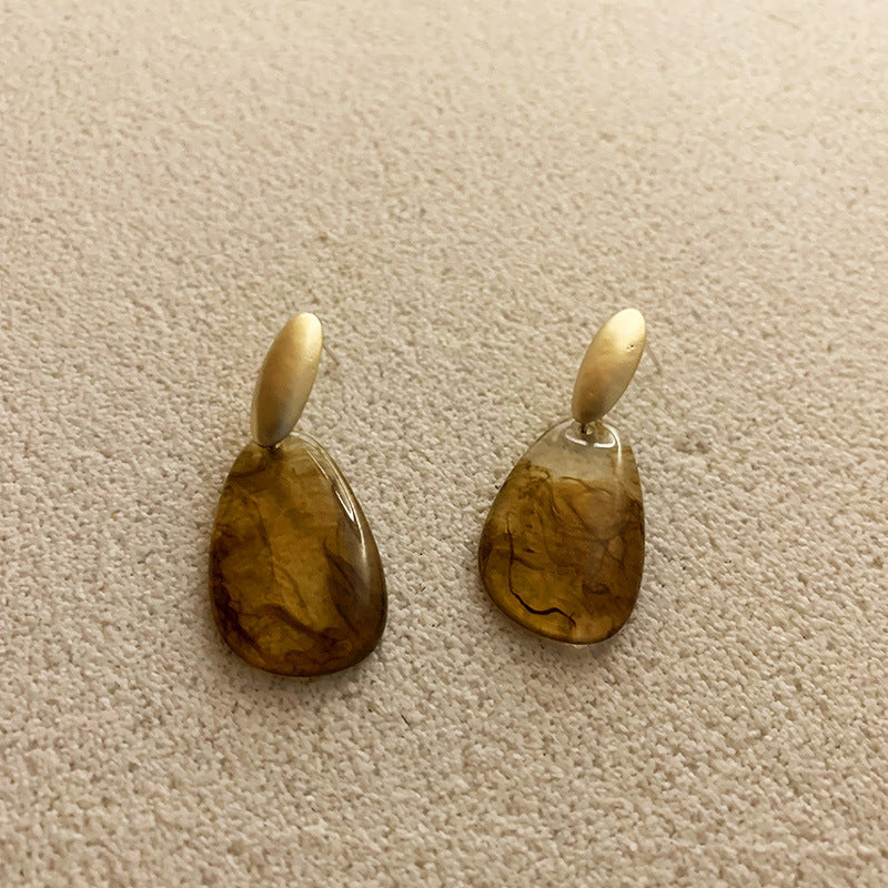 Resin Acrylic Earrings