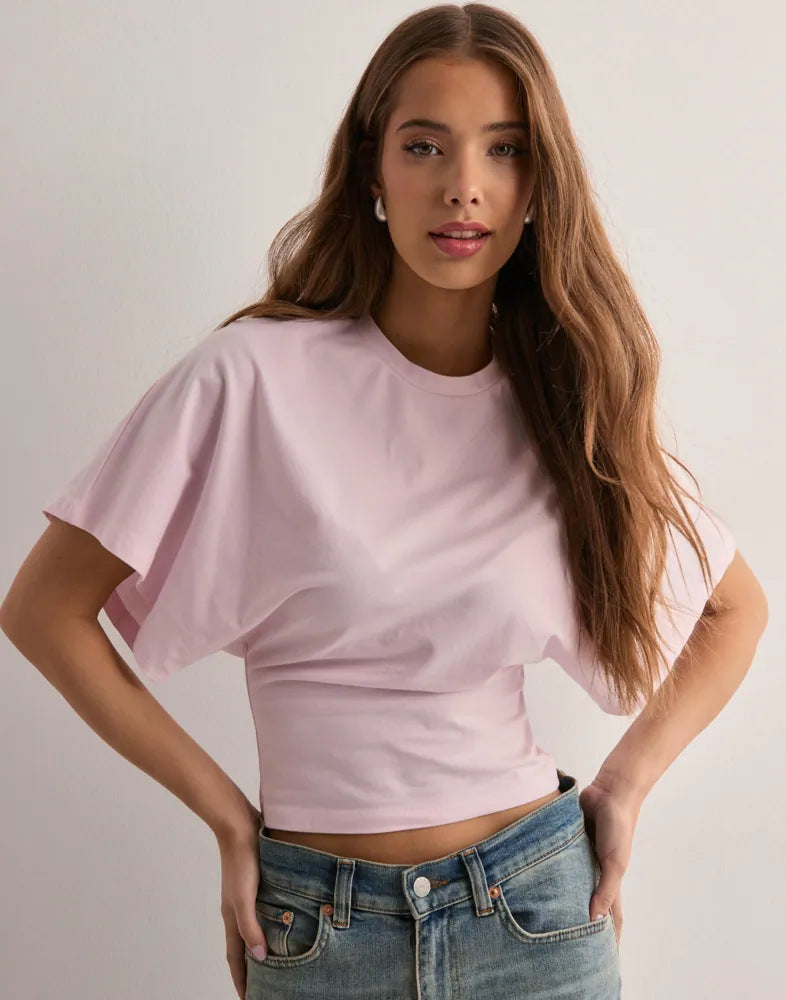 Summer Batwing Sleeve T-shirt